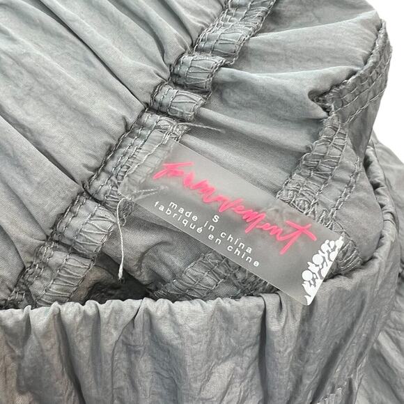 Free People Movement Way Home Joggers Pants Nylon Windbreaker Gray Size Small - Picture 9 of 11